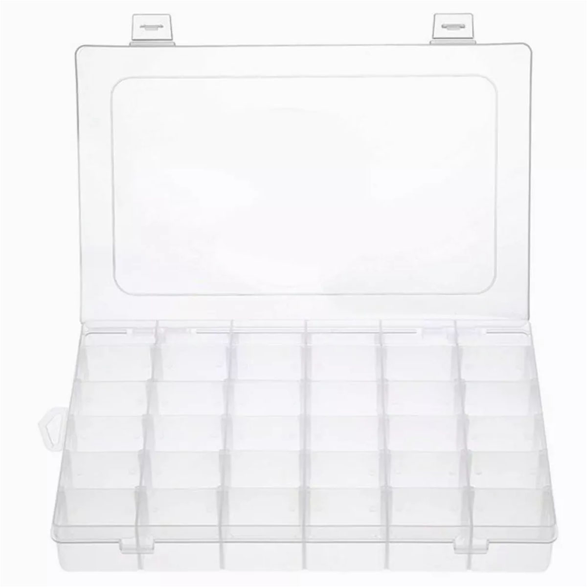 Caja De Almacenamiento Extraíble Con 36 Compartimentos. Medidas 27X17X4 cms