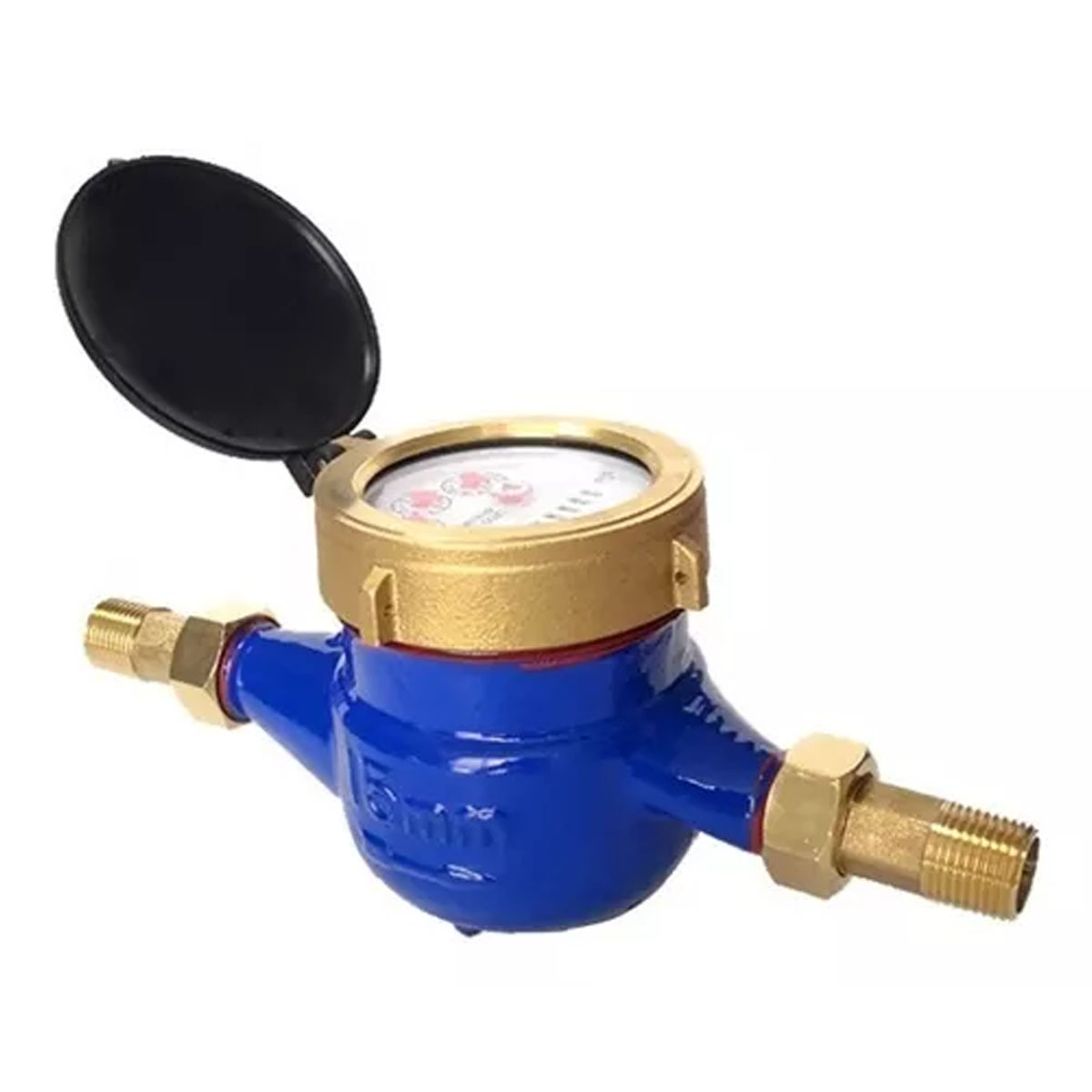 Medidor Remarcador De Agua Con Terminales De Conexión 1/2, foto 2