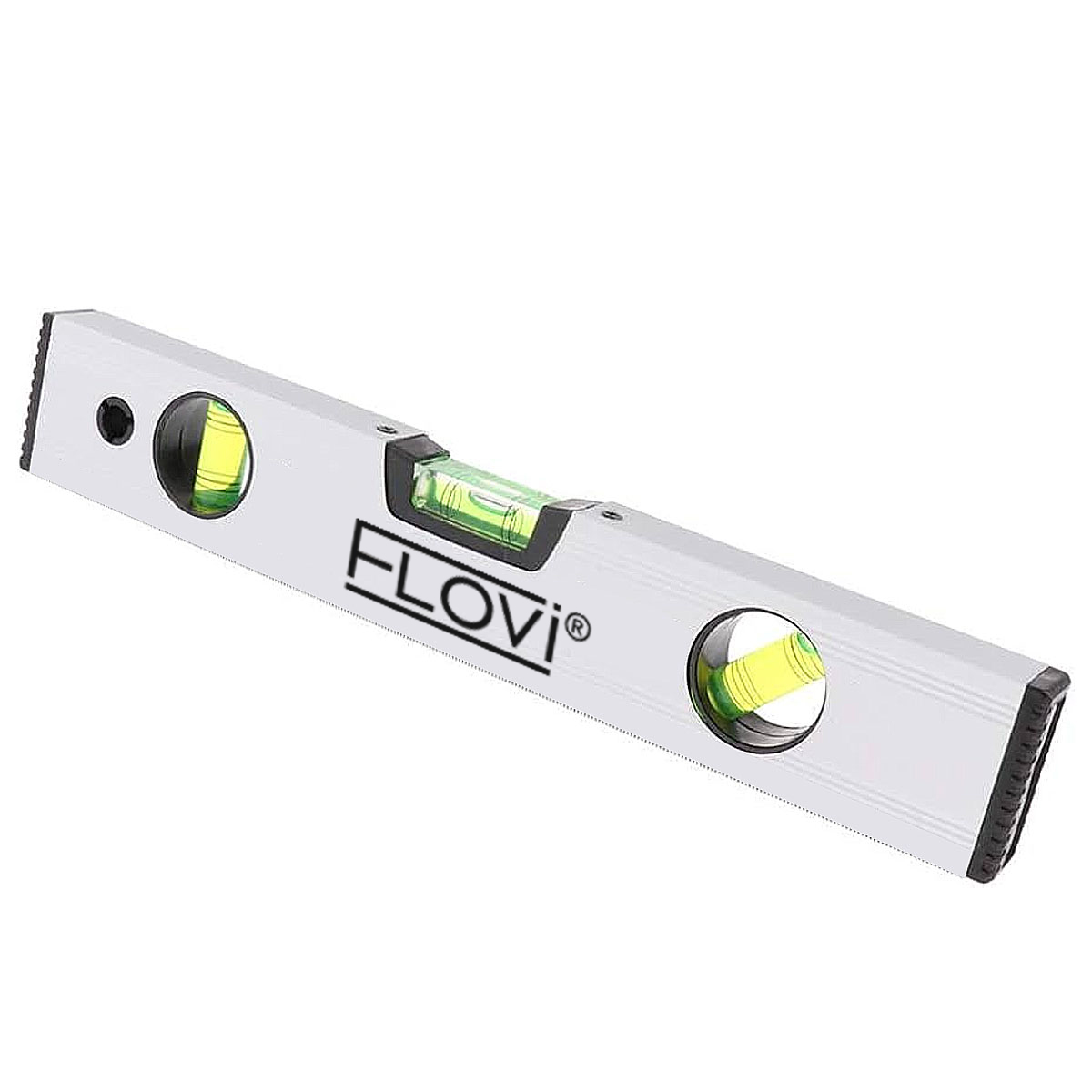 Nivelador Imandatado 1200 mm con 3 niveles de burbuja, Marca Flovi
